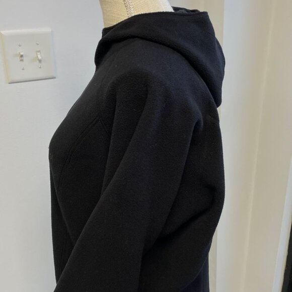 Marmot Polartec Women's Hooded Fleece Jacket - Black - Size L - GUC - Picture 7 of 7